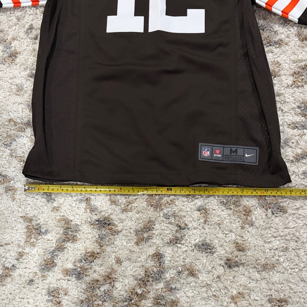 Nike Cleveland Browns #12 Jersey in Brown, White & Orange - Picture 5 of 8